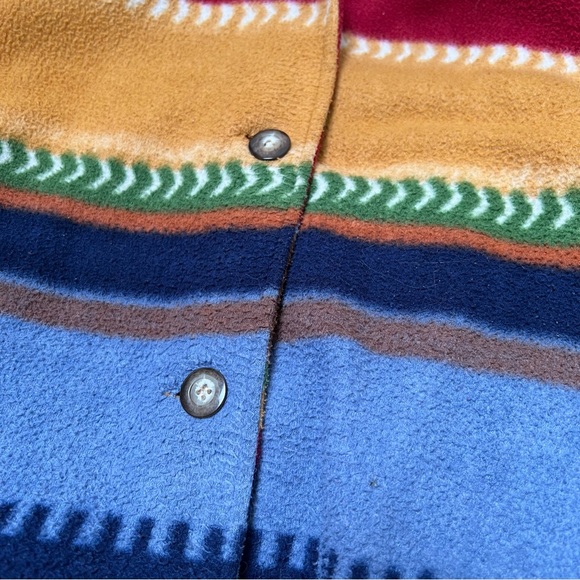 Vintage Fleece Button Up Jacket - Picture 11 of 16